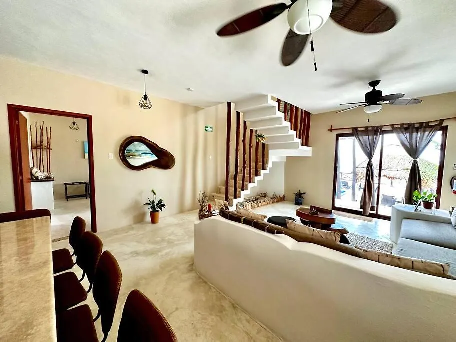 Villa Casa Libelula Beachfront House Isla Holbox Mexico