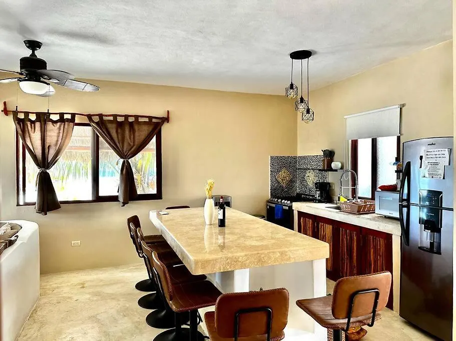 Casa Libelula Beachfront House Isla Holbox 0*,