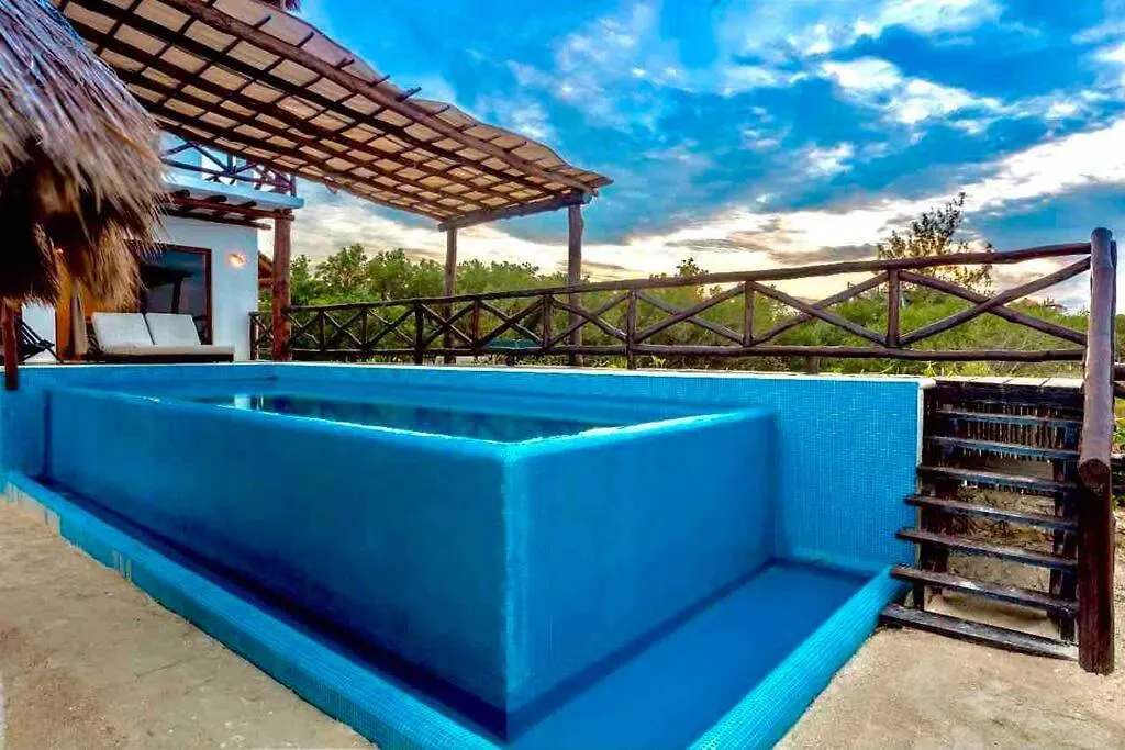 Villa Casa Libelula Beachfront House Isla Holbox