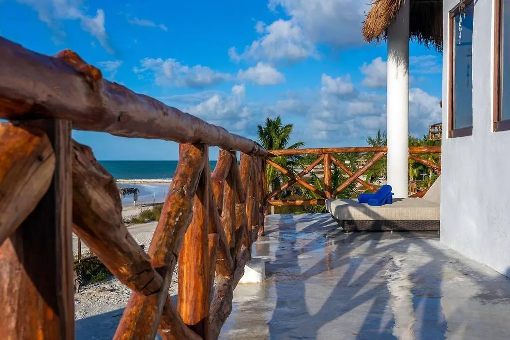 Casa Libelula Beachfront House Isla Holbox Villa