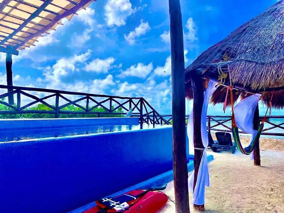 Casa Libelula Beachfront House Isla Holbox