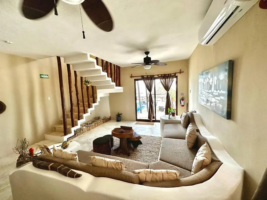 Casa Libelula Beachfront House Isla Holbox Mexico