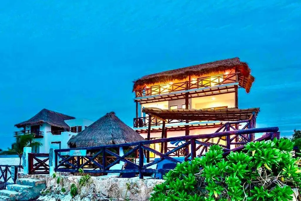 Casa Libelula Beachfront House Isla Holbox Villa