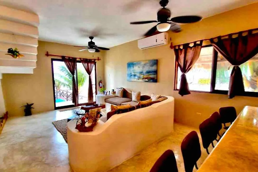 Casa Libelula Beachfront House Isla Holbox Mexico