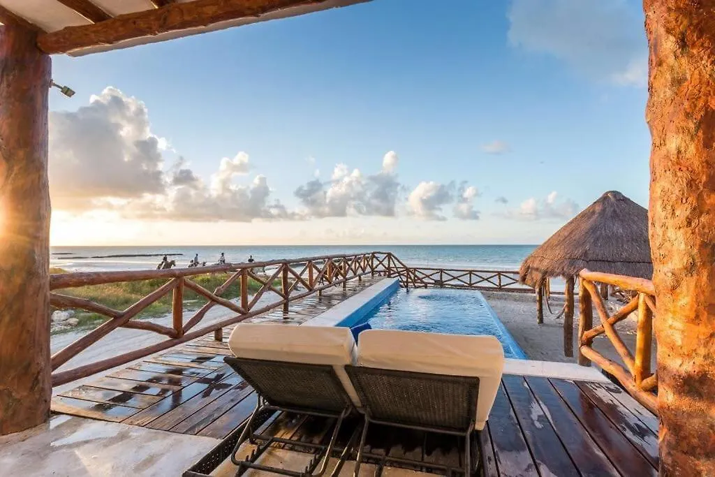 Casa Libelula Beachfront House Isla Holbox